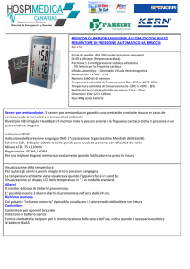 medidor de presion sanguínea automatico de brazo misuratore di