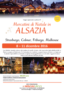 mercatini alsazia - Masciulli viaggi