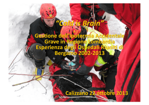 Ipotermia accidentale grave