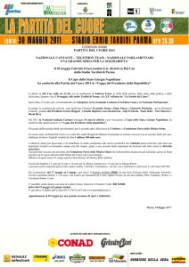Comunicato stampa
