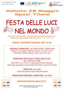 Festa delle luci nel mondo - Comune di Paderno Dugnano