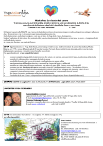 Workshop La risata del cuore “L`amore, nessuno