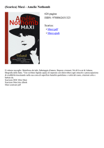 (Scarica) Maxi - Amelie Nothomb