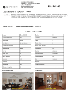 Rif: R/1143 - agenzia speranzini