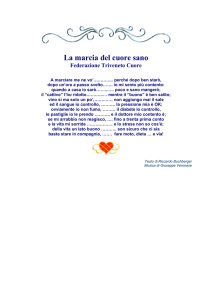 La marcia del cuore sano