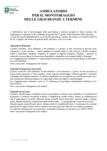 Ambulatorio per il monitoraggio delle gravidanze