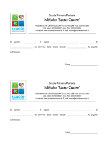 Istituto `Sacro Cuore` Istituto `Sacro Cuore`