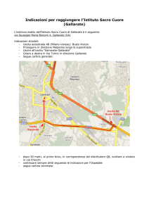 Indicazioni Istituto Sacro Cuore