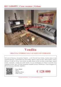 Stampa Scheda - Morana Immobiliare