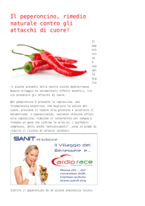 Il peperoncino, rimedio naturale contro gli attacchi di cuore!
