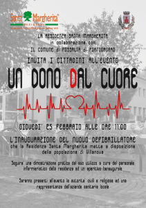 INVITA I CITTADINI ALL`EVENTO GIOVEDI` 25 FEBBRAIO ALLE