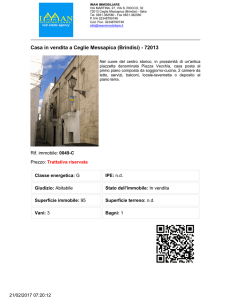 Casa in vendita a Ceglie Messapica (Brindisi