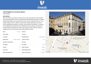 APPARTAMENTO DI 102 MQ IN VENDITA