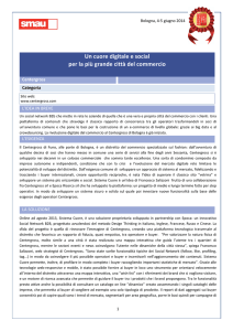Un cuore digitale e social per la più grande città del commercio