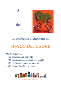 amico del cuore - Filastrocche.it