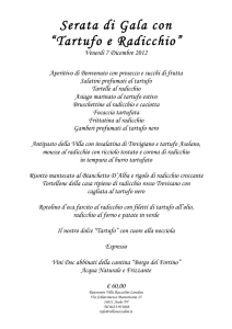 Tartufo e Radicchio