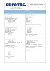programma didattico