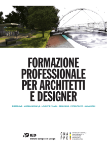formazione professionale per architetti e designer