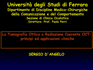 Diapositiva 1 - Università degli Studi di Ferrara
