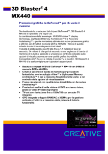 3D Blaster 4 MX440 Datasheet
