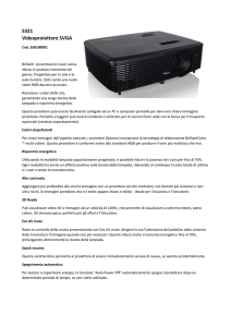 S321 Videoproiettore SVGA