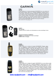56.56072 GPS 72H Portatile abilitato per la ricezione
