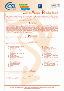 Corso Adobe Photoshop
