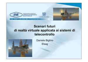 Scenari futuri di realtà virtuale applicata ai sistemi di telecontrollo