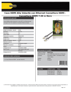 Product datasheet