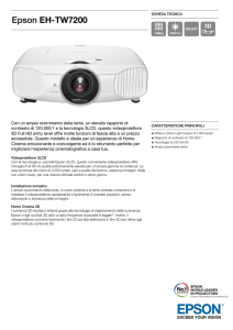 EpsonEH-TW7200 - Gruppo Garman