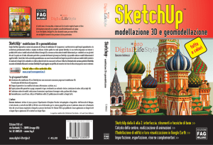 SketchUp™ modellazione 3D e geomodellazione