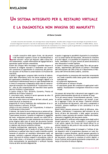 un sistema integrato per il restauro virtuale e la