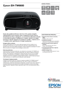 Scheda Tecnica - Pass Audio Video