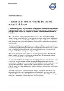 Il design di un camion richiede una visione orientata al futuro
