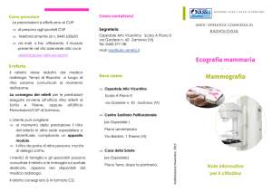 Per la donna - Azienda Ulss 4 Alto Vicentino