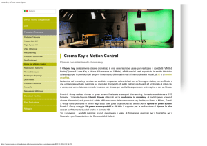 croma key e Green screen riprese - Eventi-X