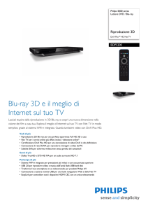 BDP5200/12 Philips Lettore DVD / Blu-ray