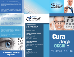 degli OCCHI e - Gruppo Sanem