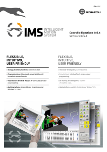 flessibile, intuitivo, user friendly flexible, intuitive, user
