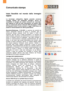 Comunicato stampa