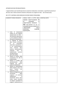 apparecchiatura per brachiterapia