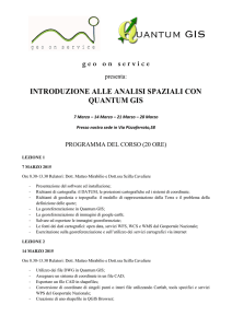 introduzione alle analisi spaziali con quantum gis