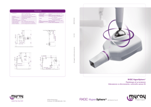 RXDC HyperSphere+ Radiologia di precisione Attivazione a