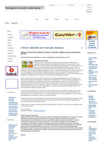 e-Scan debutta sul mercato italiano