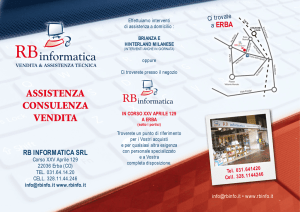 assistenza consulenza vendita
