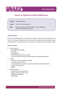 Corso su Internet e Posta elettronica