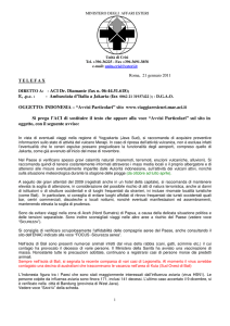 DIRETTO A: - ACI Dr. Diamante (fax n. 06-44.51.618)