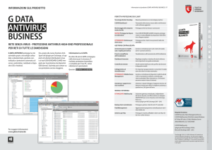 G DATA ANTIVIRUS BUSINESS