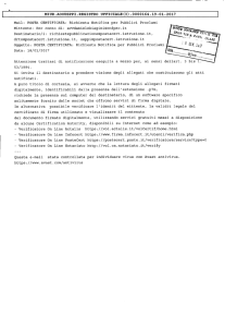 richiesta pubblicazione
