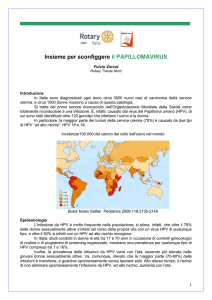 STOP HPV Rotary Distretto 2060